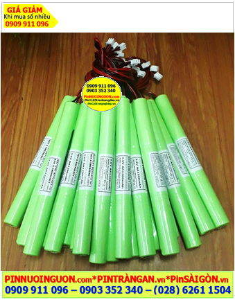 Pin đèn KENTOM 3.6v-AA1200mAh, Pin đèn Exit thoát hiểm 3.6v-AA1200mAh, Pin đèn sự cố khẩn cấp 3.6v-AA1200mAh 